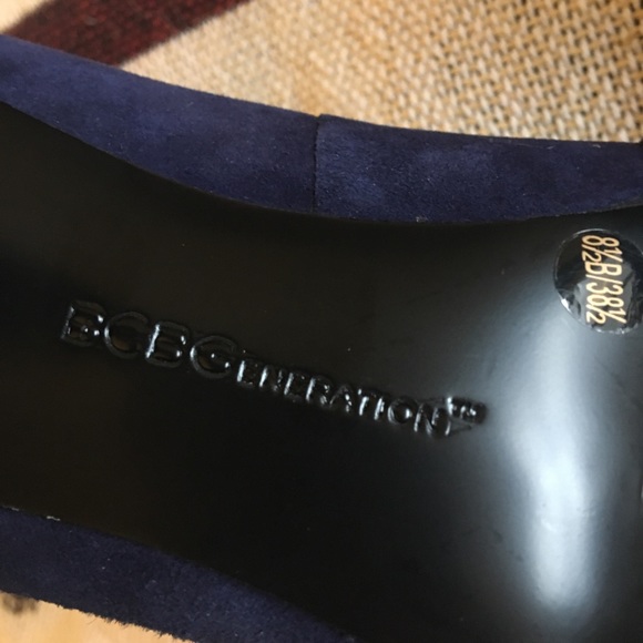 Incredible BCBGENERATION leather sparkling heels - Picture 7 of 8